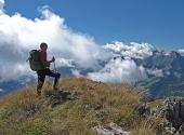 Da Ceresola di Valtorta salita ai Piani di Bobbio (Rifugio Lecco) e al lo Zucco Barbesino (2152 m.) domenica 19 settembre 2010 - FOTOGALLERY